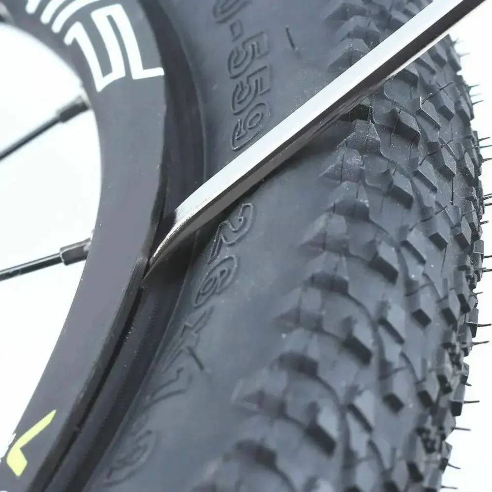 1/3 stücke Fahrrad Reifen Hebel Rohr Entferner Werkzeug Edelstahl MTB Rennrad Rad Reparatur Werkzeuge Fahrrad Reifen Opener Crow bar – Detail 7