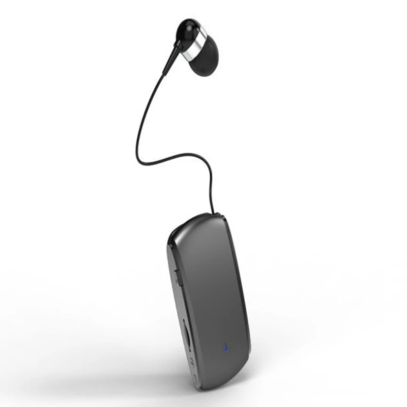 

Bluetooth-гарнитура K68, наушник с выдвижной картой, многофункциональная гарнитура с зажимом, mp3-плеер, рекордер, простая в использовании