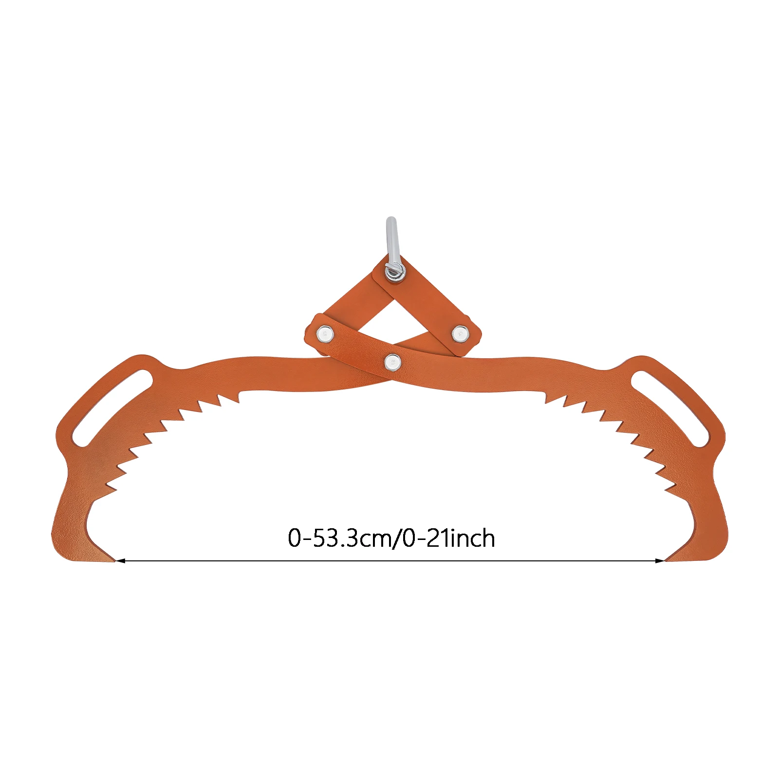 Forestry Pliers 1500lbs/700kg Forestry Pliers Tree Trunk Size Drag Pliers Back Pliers, Steel 21inch/25inch/30inch
