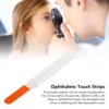 10pcs Fluorescein Sodium Ophthalmic Test Strip Professional Portable Cornea Cellular Damage Test Strips Ophthalmic Touch Strips 3