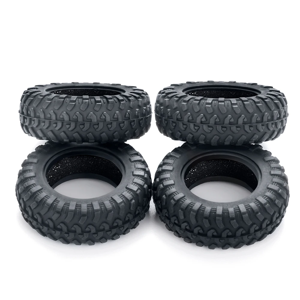 YEAHRUN ε巯    Ÿ̾,  ̴-Z 4x4 1/18  1/24 ۷ ׽þ SCX24 RC ũѷ ڵ, 42x15mm, 4 