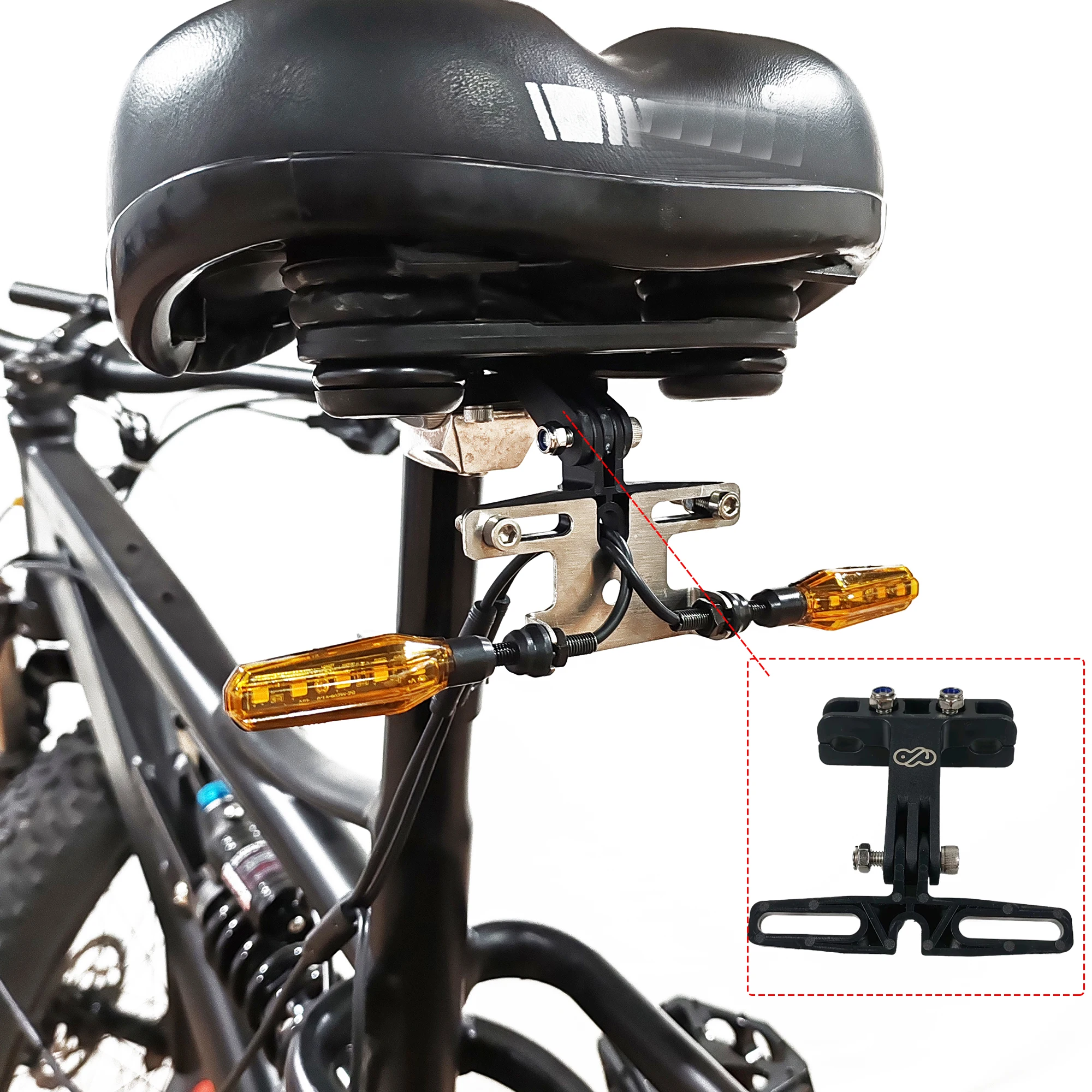 Electric Bike Switch EBKE Electric Bicycle 36V 48V 52V 72V Steering Light Set Kit Switch Left Right Turn
