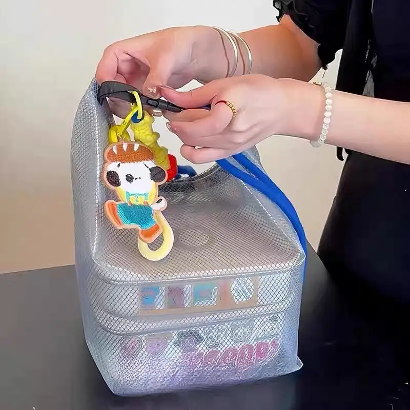 High Waterproof Sealing Swimming Bags Cosmetic Storage Bag Handbags Toiletries Stylish Drawstring Pouch Grooming Storage Bags