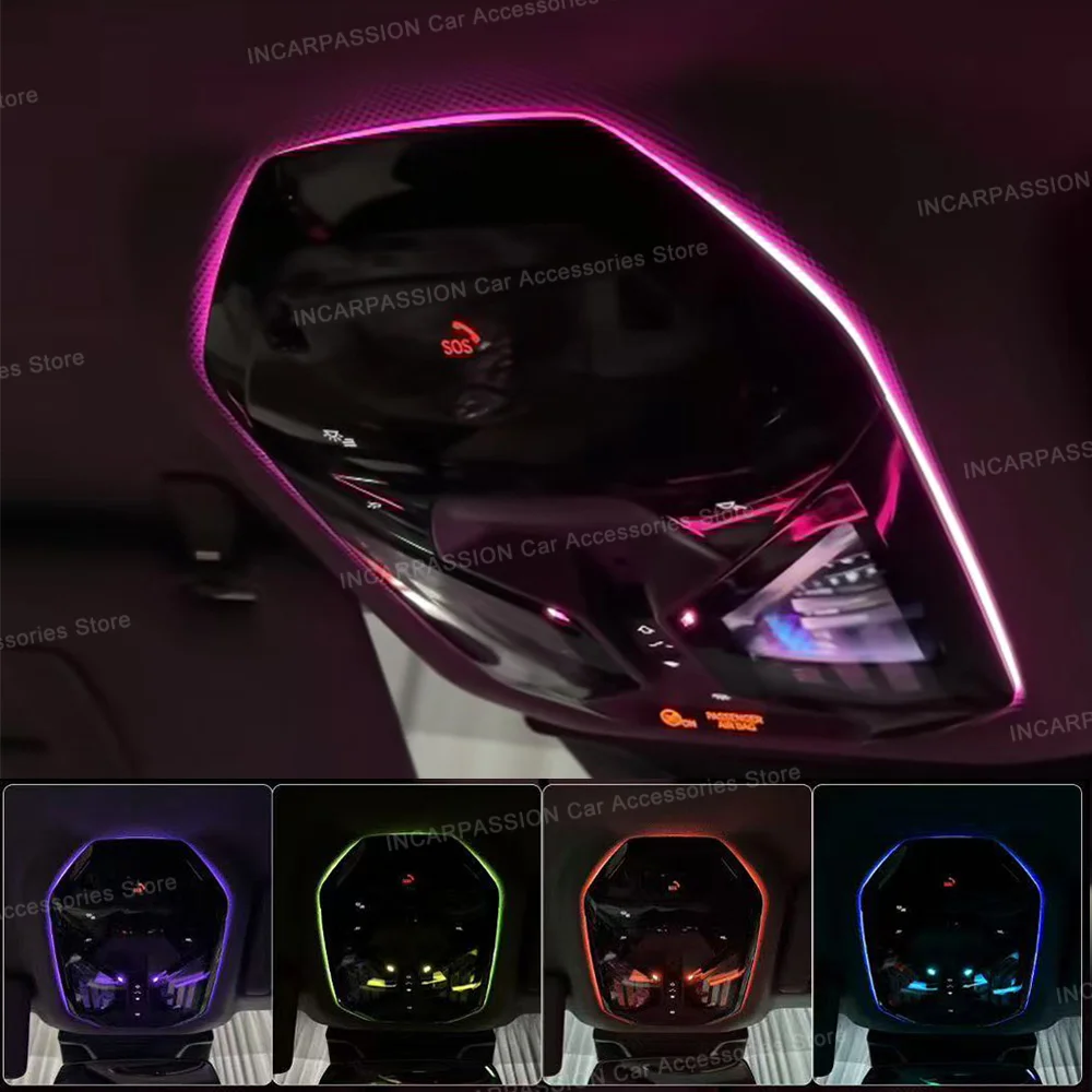 BMW 5 시리즈 G60용 실내 무드등 독서등, G60 실내 조명 업그레이드-Freehip.co.kr