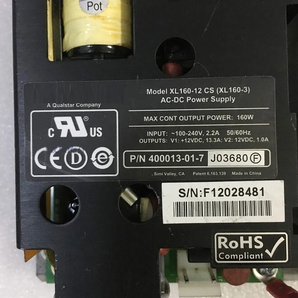 XL160-12 CS (XL160-3) 400013-01-7 160W AC-DC Power Supply Works Perfectly Fast Ship High Quality 4 XL160-12 CS (XL160-3) 400013-01-7 160W AC-DC Power Supply Works Perfectly Fast Ship High Quality - Image 2