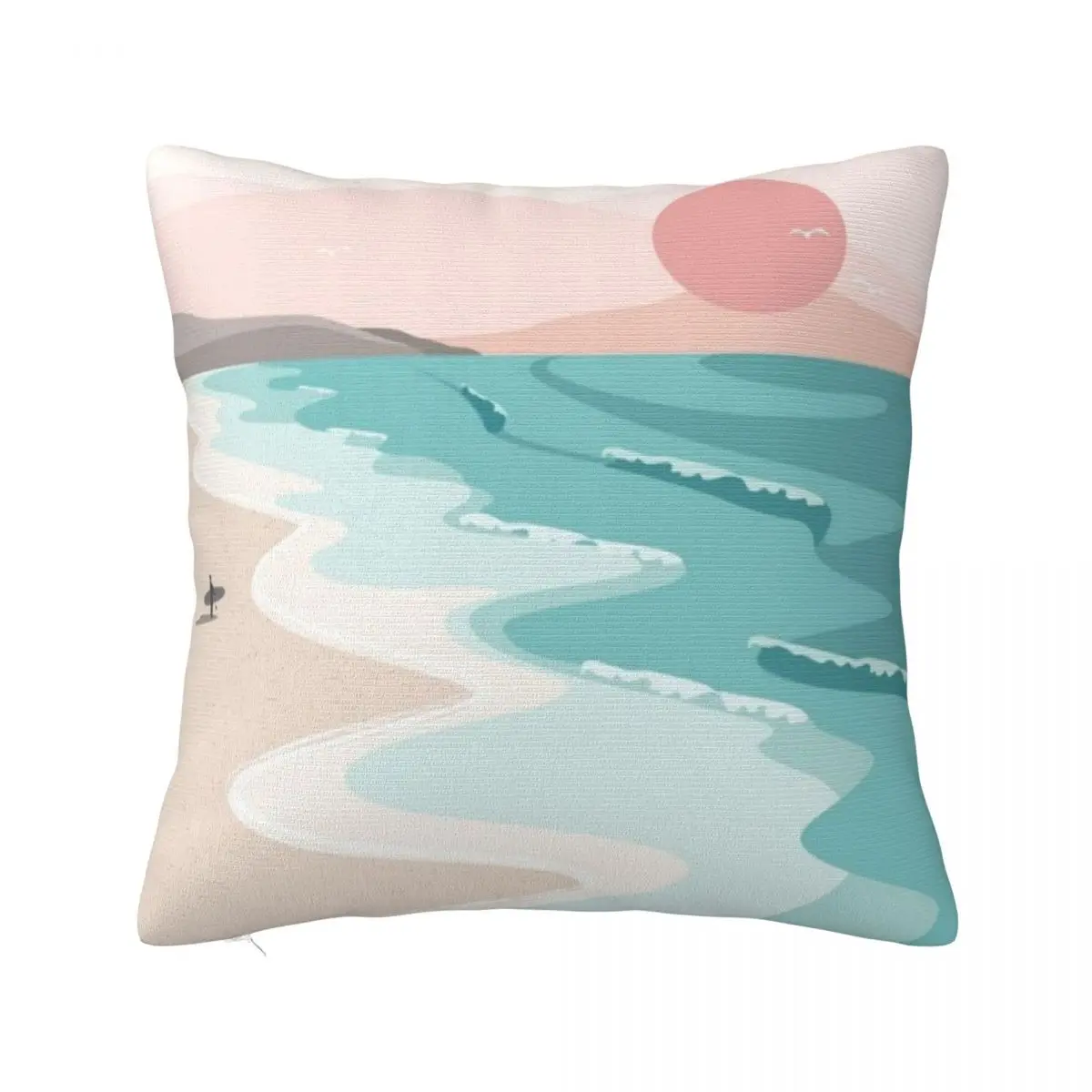 

The golden hour Throw Pillow Plaid Sofa luxury home accessories Pillowcase Cushion Pillowcases