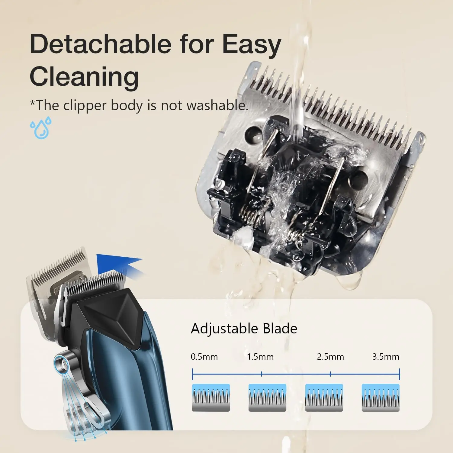 Cordless Pet Grooming Clippers 2