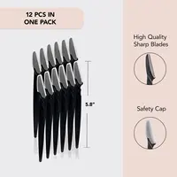 12pcs Face Razors for Women  Eyebrow Razor & Face Shaver for Women Facial Hair Removal for Women Dermaplane Razor for Women Face 2