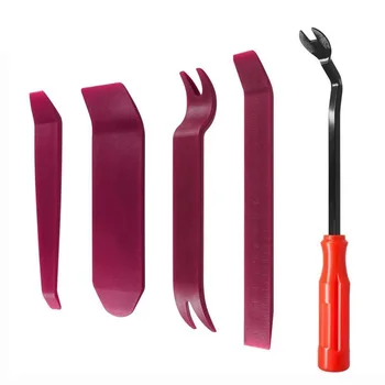 Набор инструментов для демонтажа дверных зажимов, набор инструментов для демонтажа навигационных лезвий, пластиковый инструмент для ремон...