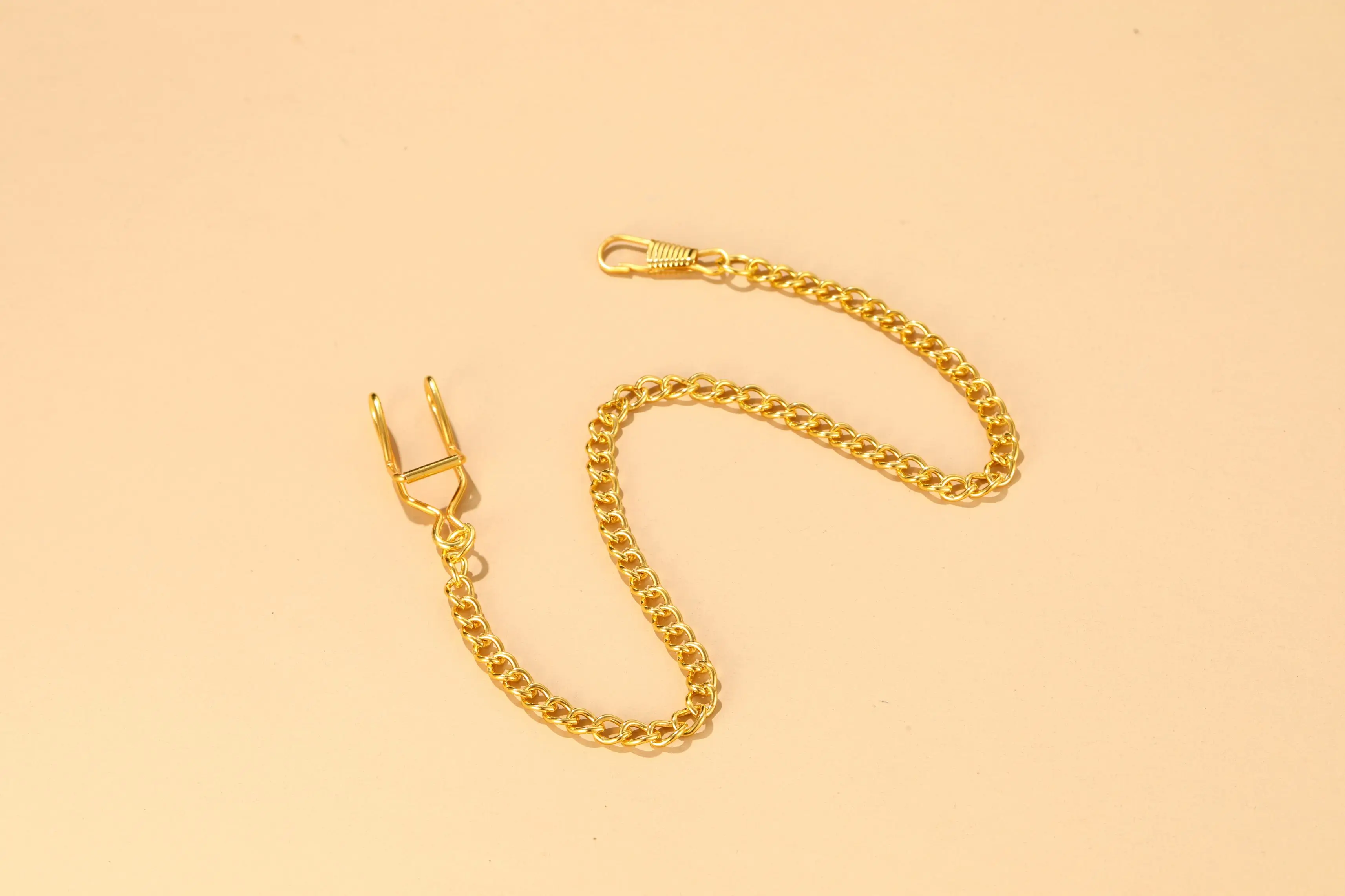Uband Watch Chain Watch Vintage Metal Alloy Chain Accessory for Your Pocket Gold Color