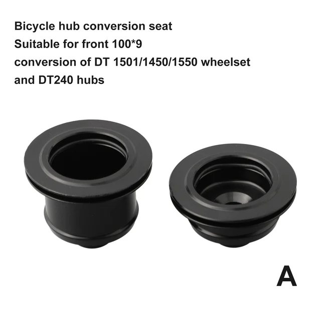 1 ペア自転車ハブ変換キットクイックリリーススルーアクスル
