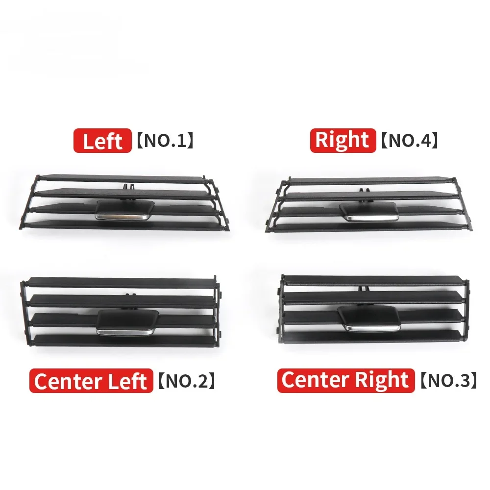 블랙 자동차 전면 에어컨 배출구 A/C 에어 벤트 배출구 탭 클립 수리 키트, BMW 2005-2012 3 시리즈 E90 318 320 323 325 M3