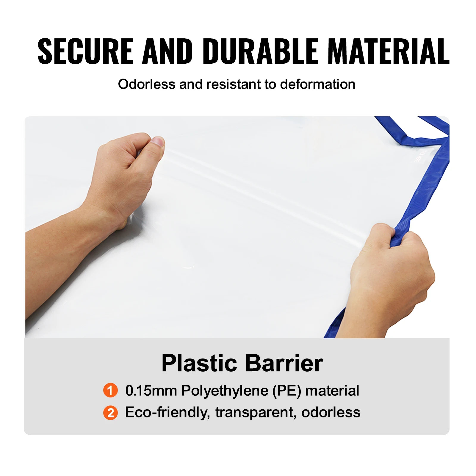 7.5 8.5 13.2ft Reusable Dust Barrier Dust Barrier Door Kit Magnetic Self-Closing Zipper PE Construction Door Cover