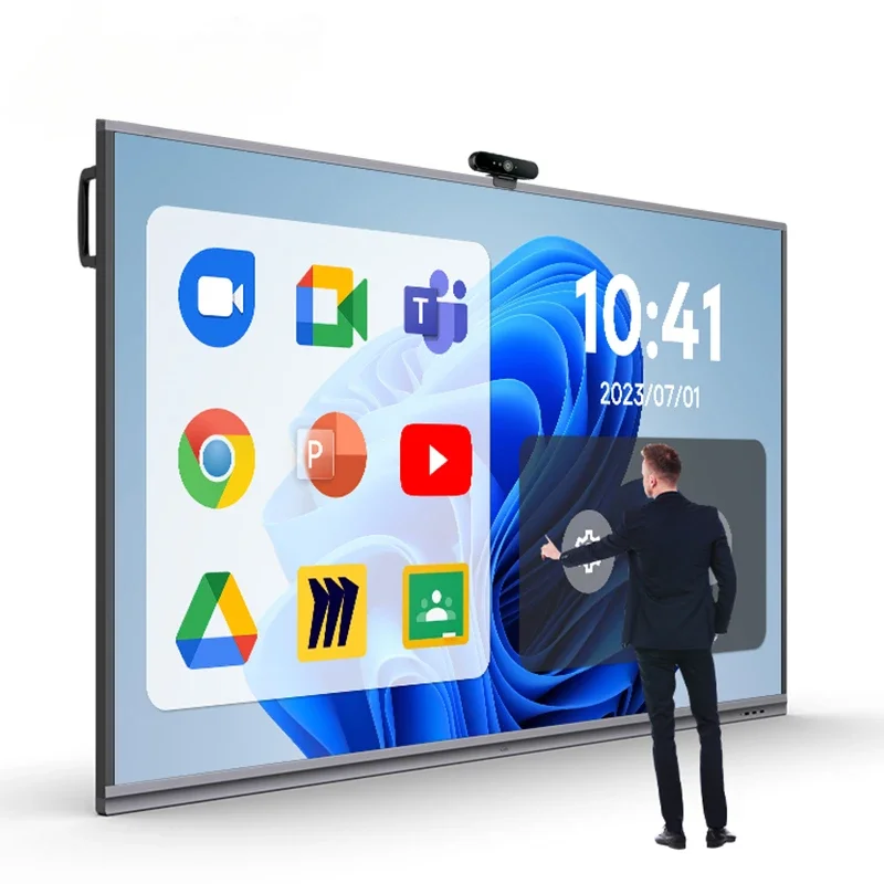 

OEM 55 65 75 85 90 100 inch smart TV Touch Screen whiteboard touch screen interactive Smart Board for school teaching
