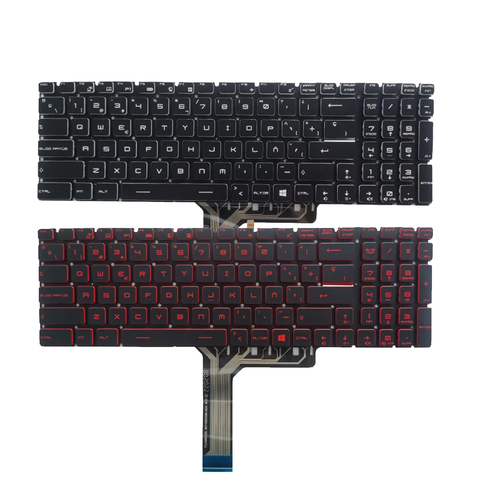 Clavier AZERTY Français D'origine Pour MSI GE62 2QC 2QL 6QC 6QL Apache - Neuf Sous Emballage