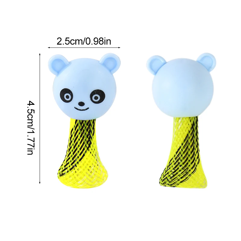 10/20Pcs Cartoon Animal Jumping Doll Toys Kids Birthday Party Favors Goodie Bag Piniata Filler Christmas Gift School Prizes Game