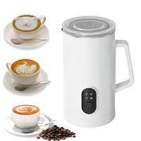 110V/220V Milk Frother 4 In 1 Cooker Auto Mixer for Coffee Milk Foamer Machine Stainless Steel Milk Heating Steamer Foamer 1