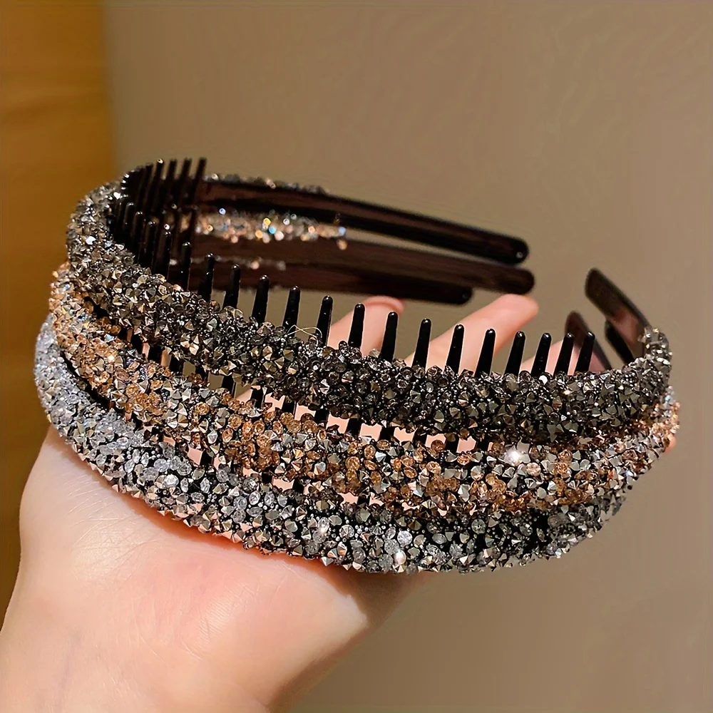 3pcs Girls' Teethed Hairband For Fringe