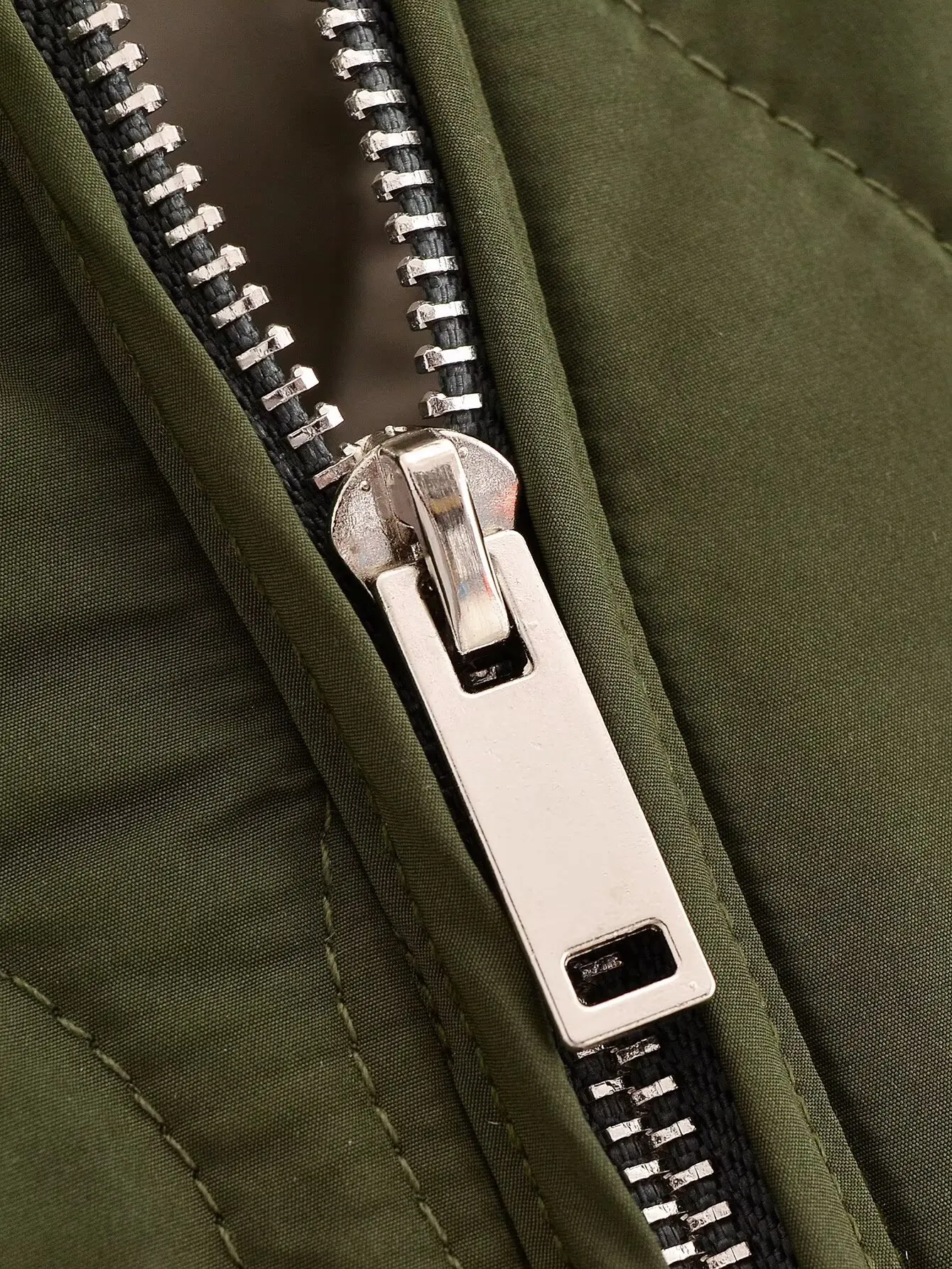 Bombers Jackets Women's Coat Armygreen Outwear Oversize Long Sleeve Tops Coat Solid With Zipper 2024 inszart Woman Jackets Coat