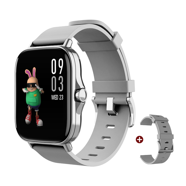 G17+ 1.69" Screen Smart Watch Women Real Blood Oxygen Monitor Men Fitness Tracker Bluetooth Sports Watches for Android iOS