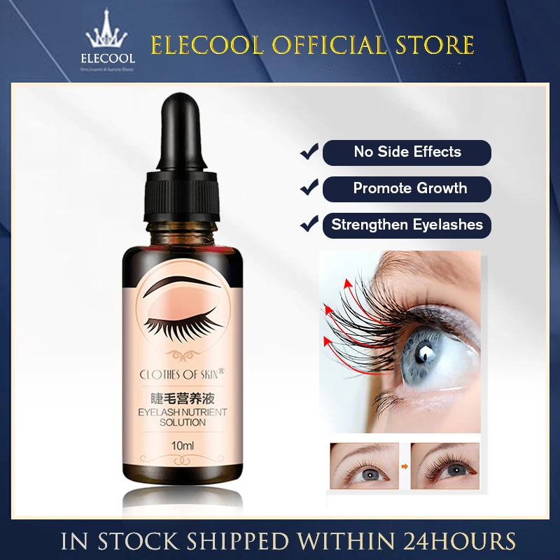 

10ml Natural Eyelash Growth Serum Liquid Eyelash Enhancer Lash Eye Lashes Serum Mascara Lengthening Eyebrow Growth TSLM1