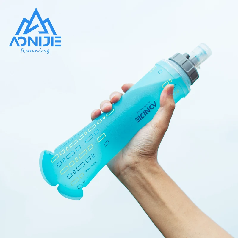 AONIJIE SD24 500ML Sports Running Hydration Experts Kettle BPA Free Soft Flask Water Bottle Mode Pull Switch or Rotary Switch