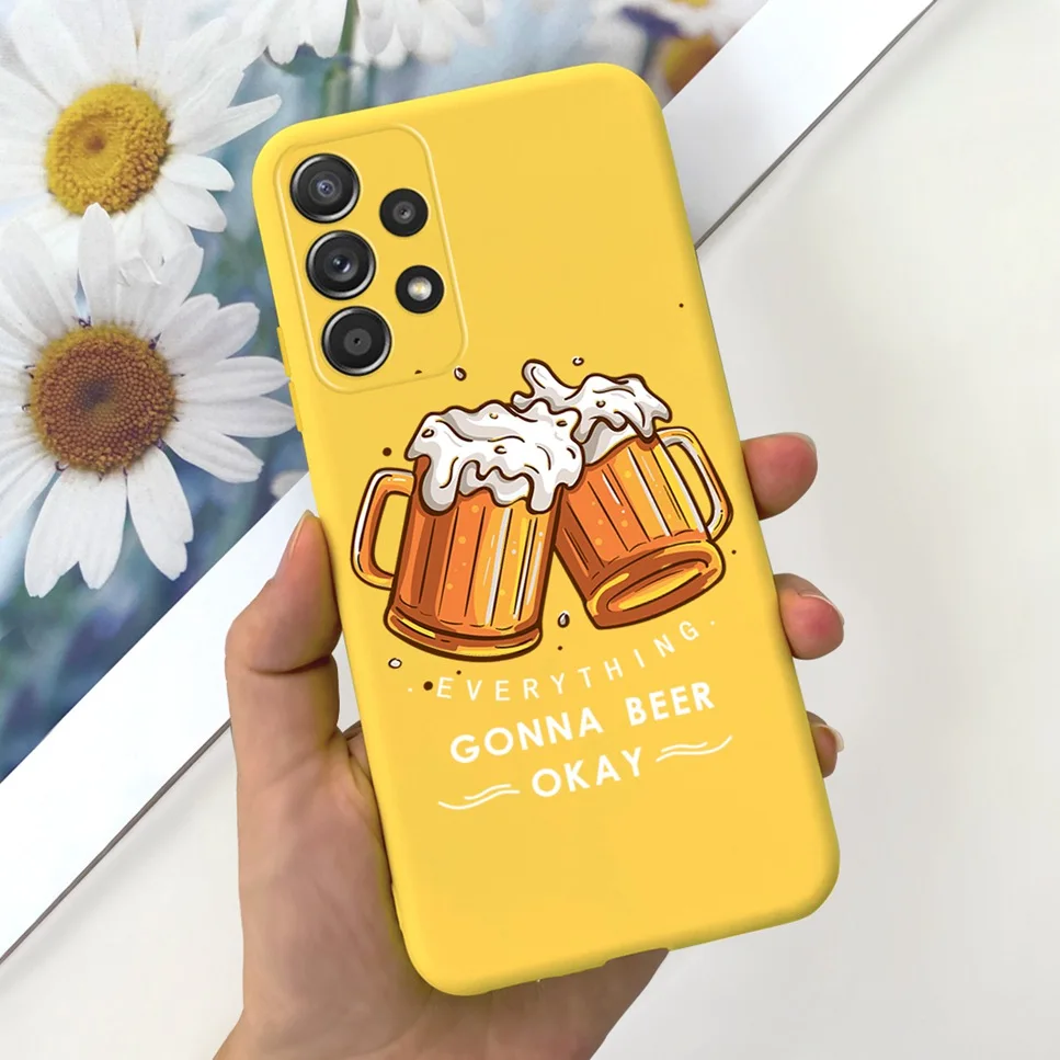 For Samsung Galaxy A23 5G Case Cartoon Animal Butterfly Print Soft TPU Silicone Phone Covers For Samsung Galaxy A23 4G Fundas