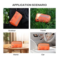 Аптечка первой помощи для путешествий на открытом воздухе RHINO RESCUE, легкая, портативная и водонепроницаемая, подходит для пеших прогулок, альпинизма, автомобиля и езды на велосипеде. — изображение 6