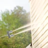 2-in-1 High Pressure Cleaning Machine Double Head Dual Pressure Washer Nozzle 1/4 Self-Locking Adapter Power Washer Nozzle 3