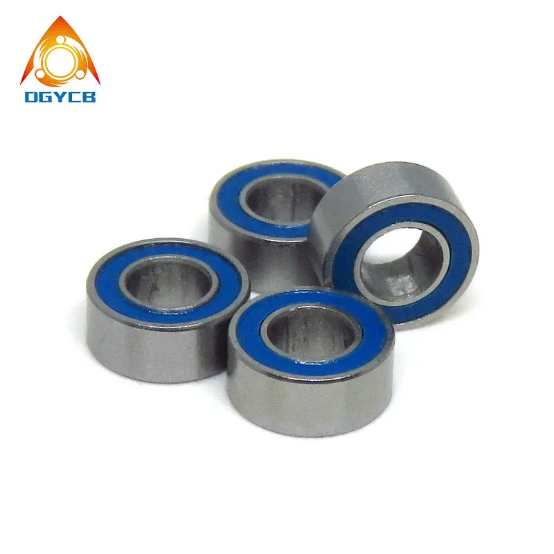 10pcs 3x6x2.5mm MR63 2RS 블루 씰 RC 장난감 볼 베어링 MR63RS L630 3*6*2.5 에어 도구 베어링 MR83 MR84 MR105 MR106 MR115 RS