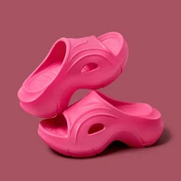 Summer Women's slippers Lightweight Thick sole Non-slip Sandals Unique Beach Shoes EVA material Leisure Comfort outdoor slippers 1