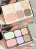 Everbab Six-Color Eyeshadow Palette Matte Blush Highlight Earth Eyeshadow Makeup 5