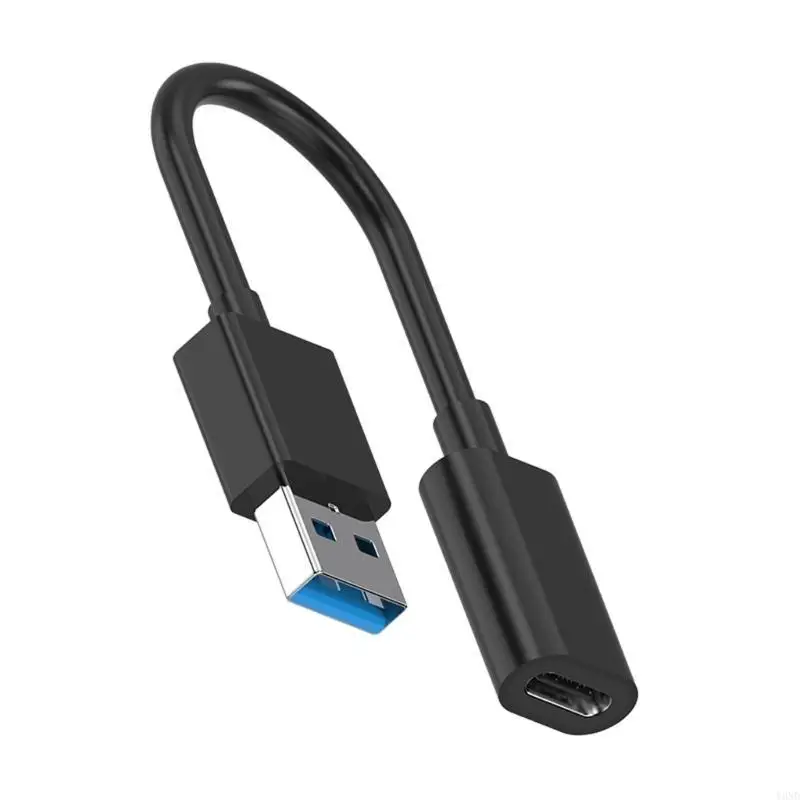 5GBPS USB A to Type C 여성 전원 케이블 헤드셋 컨버터 코드 15cm 5.9in y3nd