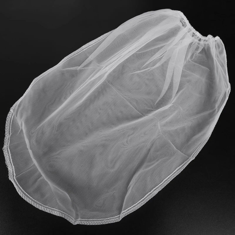 Strainer Bag 20 Pack 5 Gallon Paint Strainer with Elastic Top Opening White Fine Mesh Filters Bag for Paint Gardening
