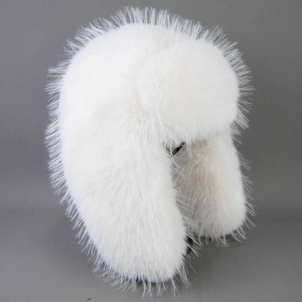Unisex Artificial Raccoon Fur Hats winter hat,fashion hat,fur hat,faux fur hat