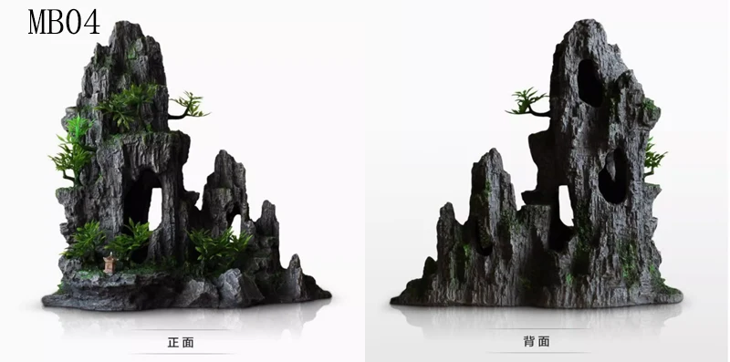 Title 25, Plant rockery multi-style aquarium decorations,...