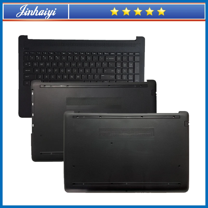 

Для HP 15- DA DB 15- DR 250 255 G7 верхняя крышка клавиатуры упор для ладони Нижняя задняя панель