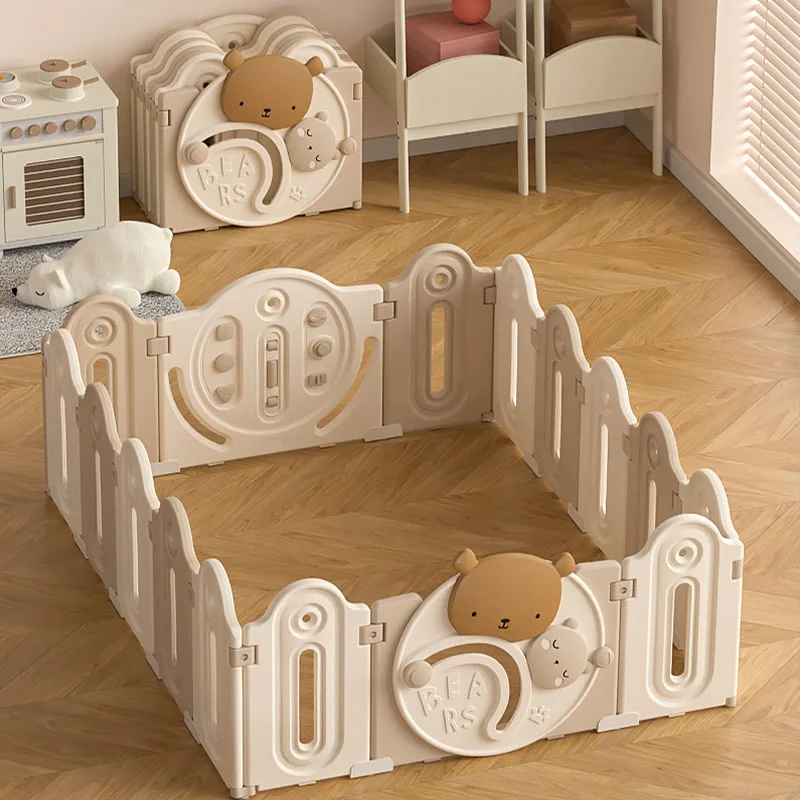 hot sale customize indoor outdoor baby playpen with Gate for Toddlers Kids Twins Child Infants