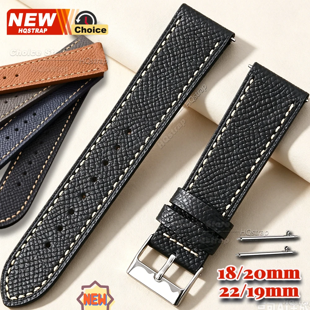 Handmade Vintage Leather Watch Strap - Premium Cowhide Wristband