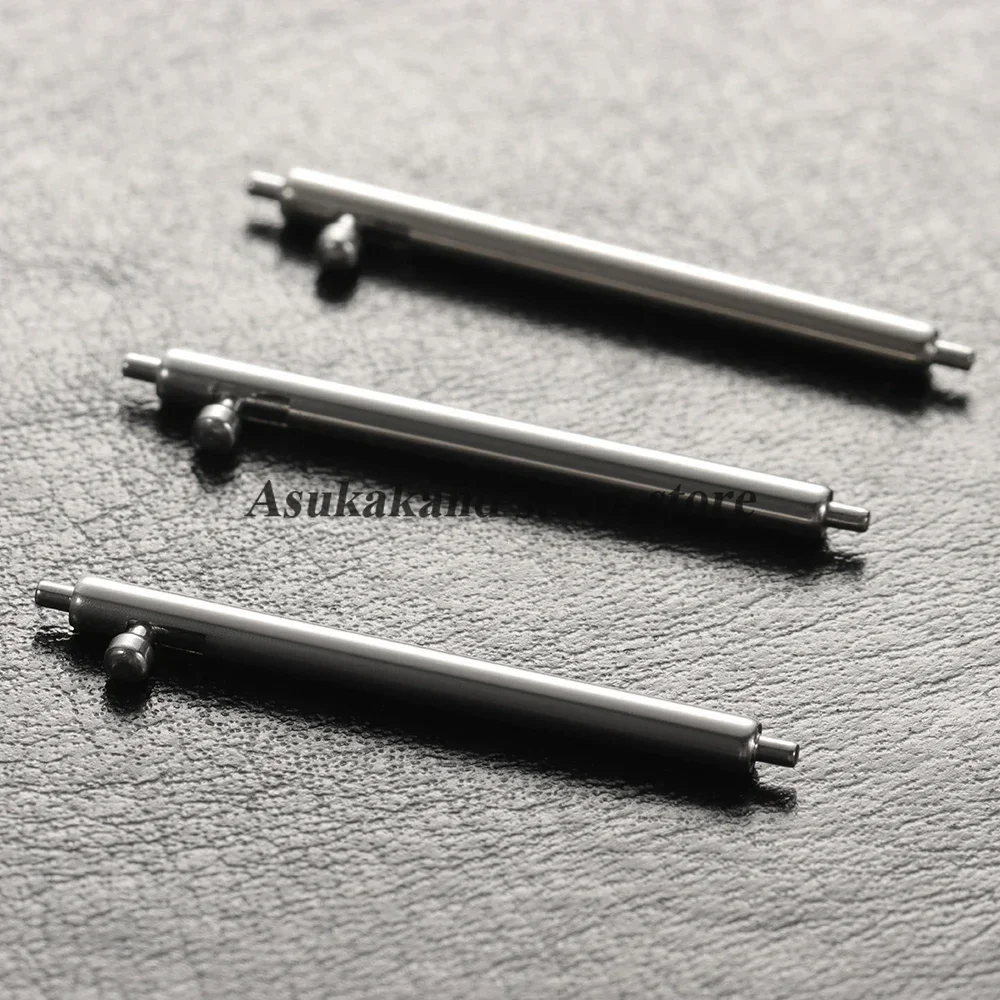 Quick Release Spring Bars Set - 20pcs Metal Watch Band Link Pins (Multiple Sizes & Thicknesses)