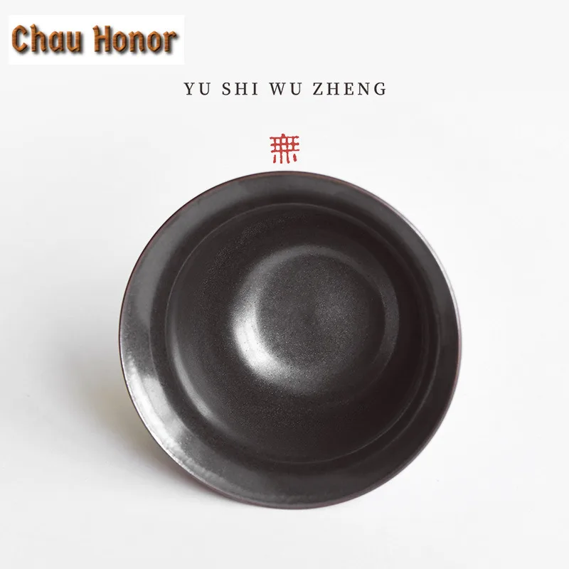 120ml Redness Deer King Coarse Pottery Gaiwan Traditional Tea Tureen Tea Bowl with Lid Kit Tea Making Cover Bowl Tableware Gift