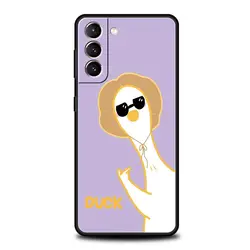 Adorable Cartoon Duck Soft Silicone Phone Case Cover - Samsung S20Ultra (A1)
