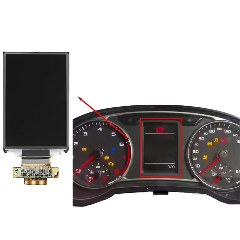 신뢰할 수 있는 새 VDO 계기판 디스플레이 3.5인치 스크린 L5F30709P04 시트 알테아 09-15 VW 파사트 스코다 LCD 클러스터 L5F30709P03용