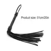 51cm PU Non Slip Leather Horse Whip Crop Tassels Short Whip With Handle Equestrian Whips Teaching Training Riding Crop For Horse 4