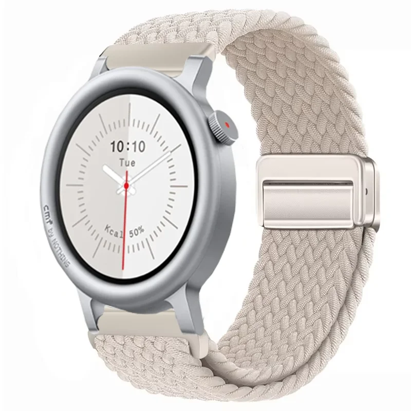 Nylon Braid Sport Strap - 22mm Magnetic Breathable Bracelet Wristband