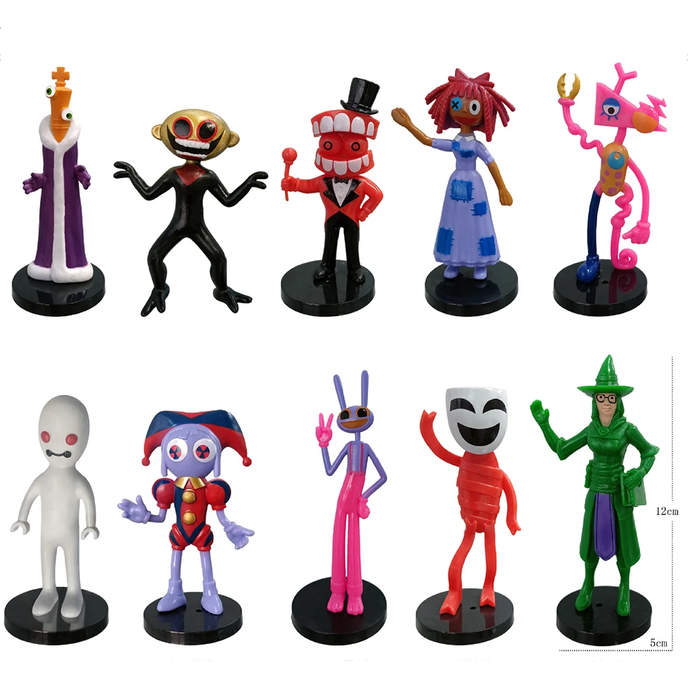 24Pack/Set The Amazing Digital Circus Figure Card Toy Pomni Jax