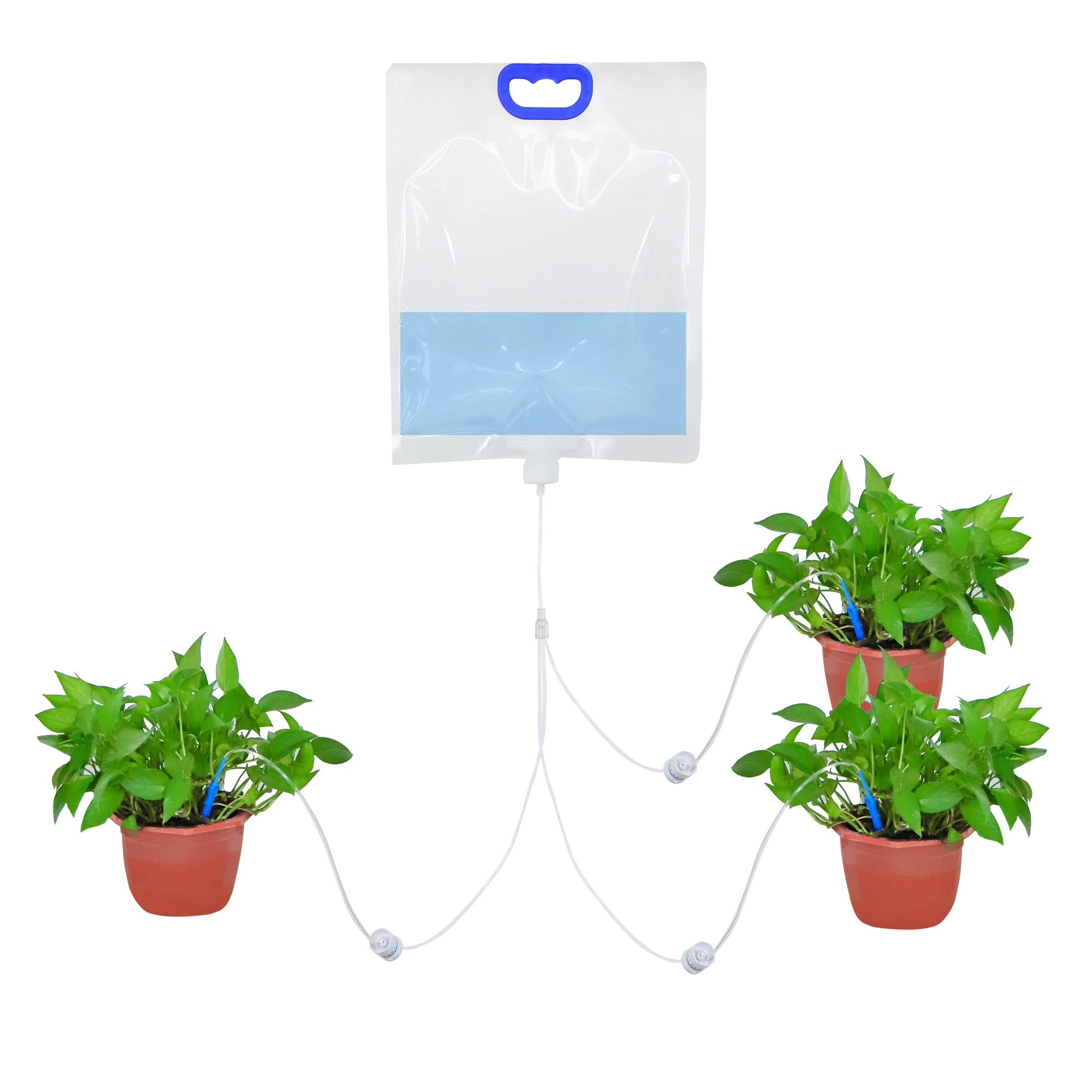 Kit Irrigazione Automatica Per Terrazzo Kit Irrigazione Automatica A Goccia Per Piante In Vaso | 10 Pezzi, Per Bottiglie PET | Sistema Micro-drip Irrigazione Vasi Balcone