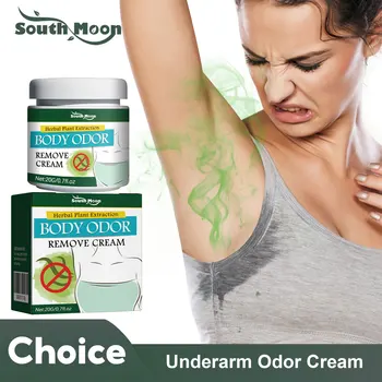 South Moon Underarm Sweat Deodor Cream Refreshing Antiperspirant Removes Armpit Body Odor Sweaty Lasting Aroma Deodorant Care 1