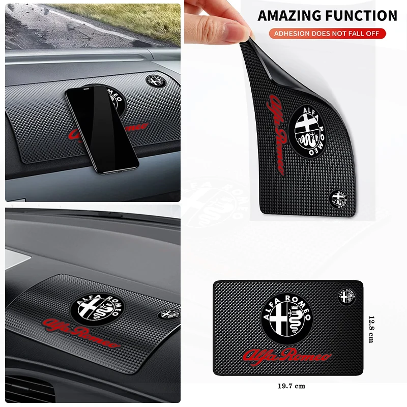 Car Non-Slip Silicone Dashboard Phone Storage Mat Pads
