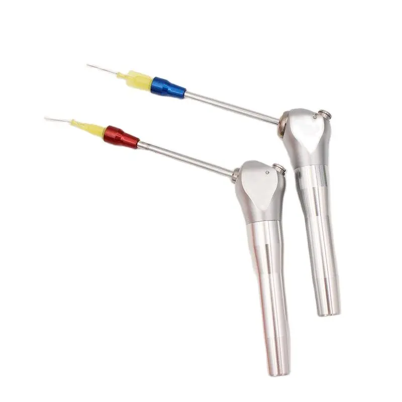 

1Pcs Dental Lab 3 Way Air Water Syringe Spray Nozzles Tips Tube With 2 pcs Irrigation Bent Needle Tips For Teeth Whitening